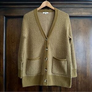 Madewell Bird’s Eye Maysfield Cardigan